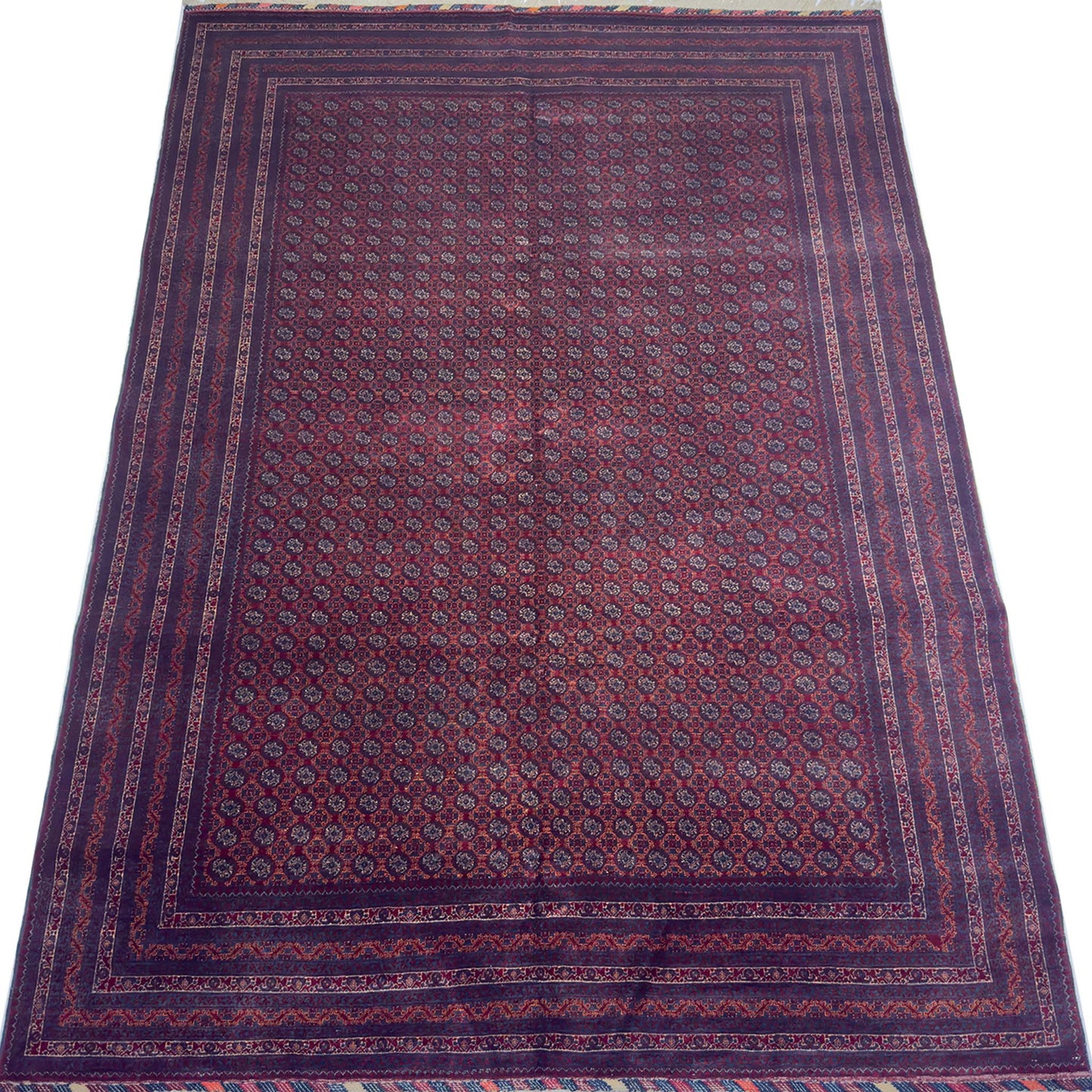 Afghan Original Tekke Gul - 7 x 10 ft