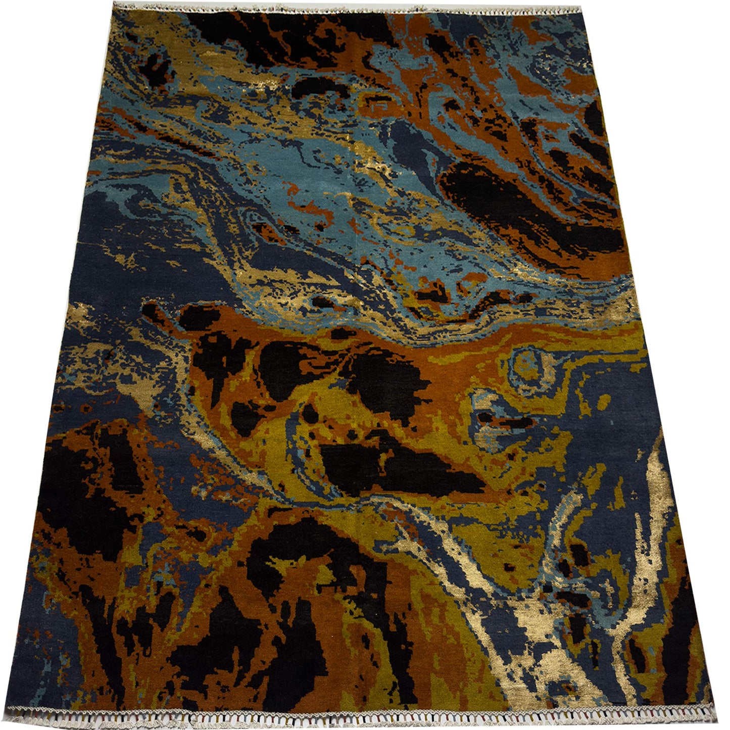 Modern Abstract Rug - 8 x 10 ft