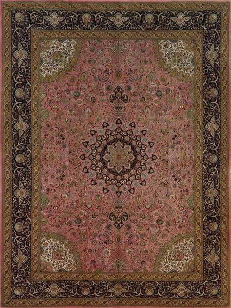 Persian Tabrez Rug - 10 x 13 ft