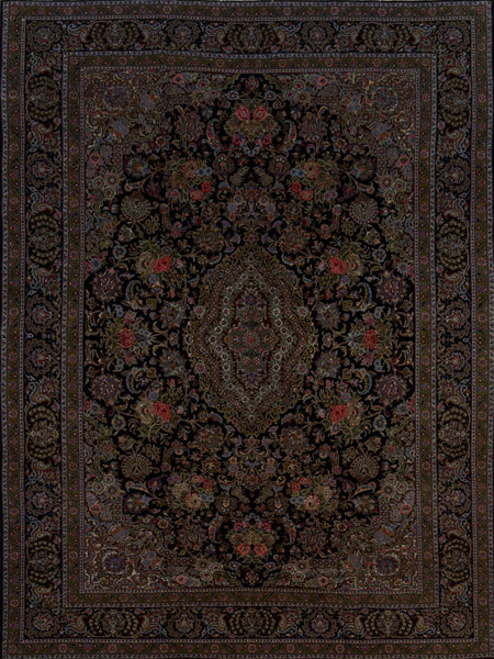 Persian Tabrez Rug - 10 x 13 ft