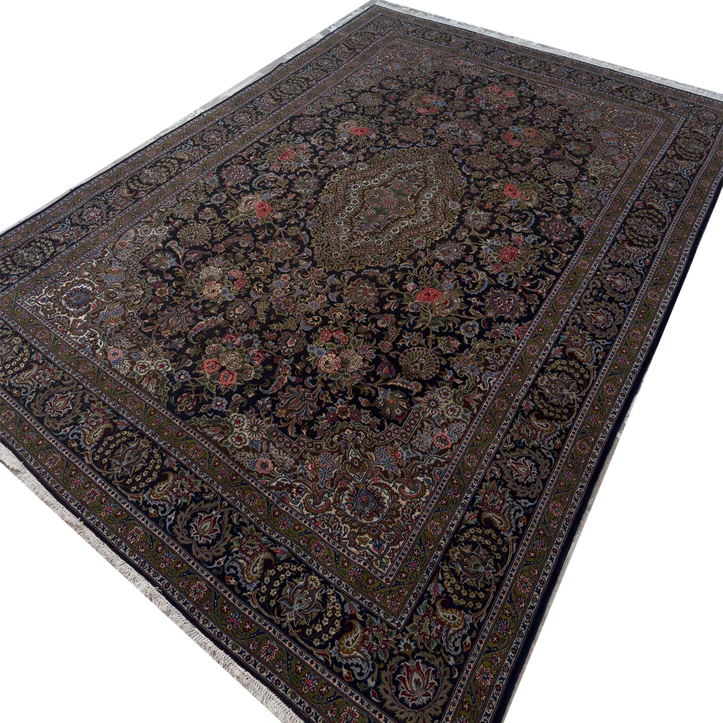 Persian Tabrez Rug - 10 x 13 ft