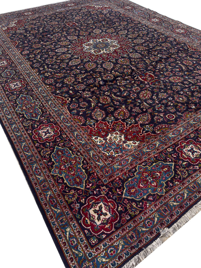 Kashan Rug - 10 x 13 ft
