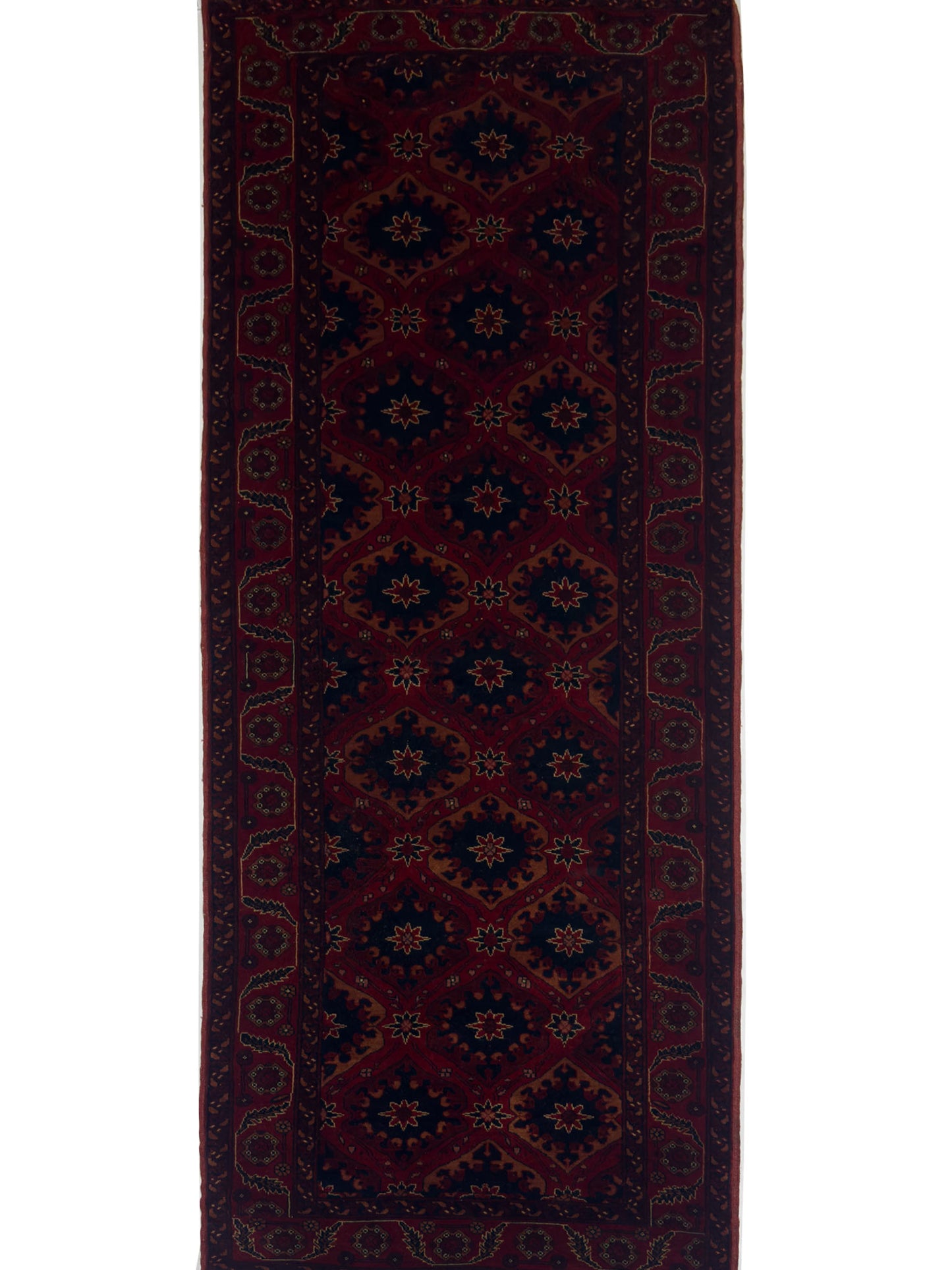 Afghan Tribal Runner - 2.5 x 10 ft
