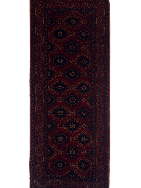 Afghan Tribal Runner - 2.5 x 10 ft