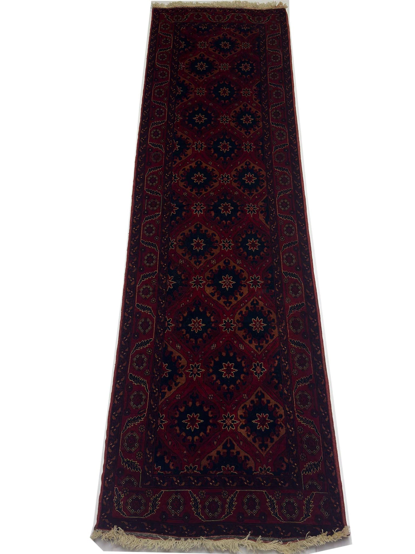 Afghan Tribal Runner - 2.5 x 10 ft