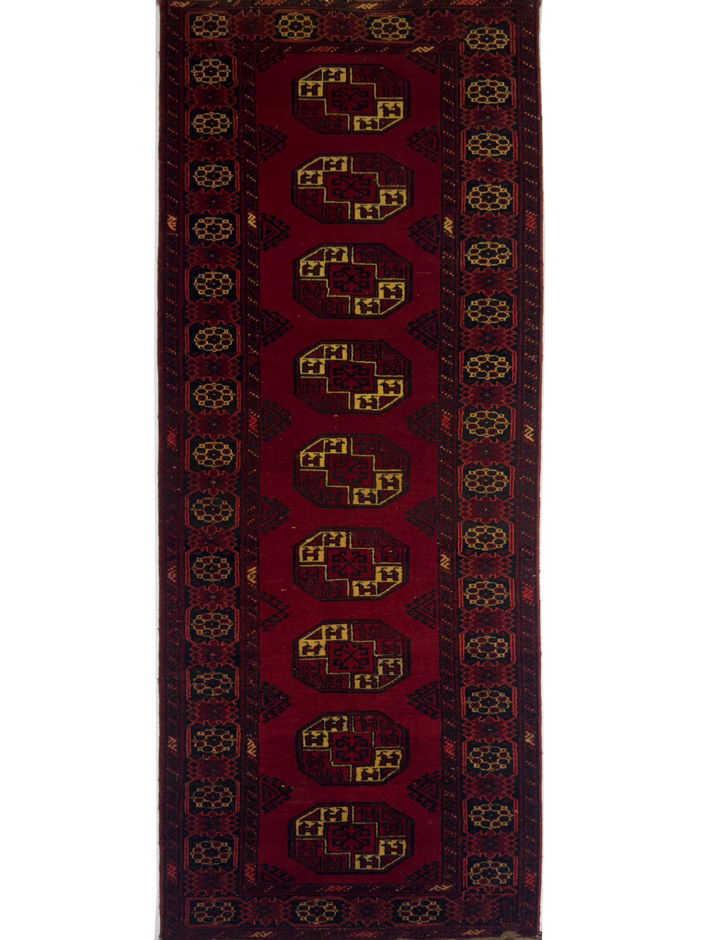 Afghan Tribal Runner - 2.5 x 10 ft