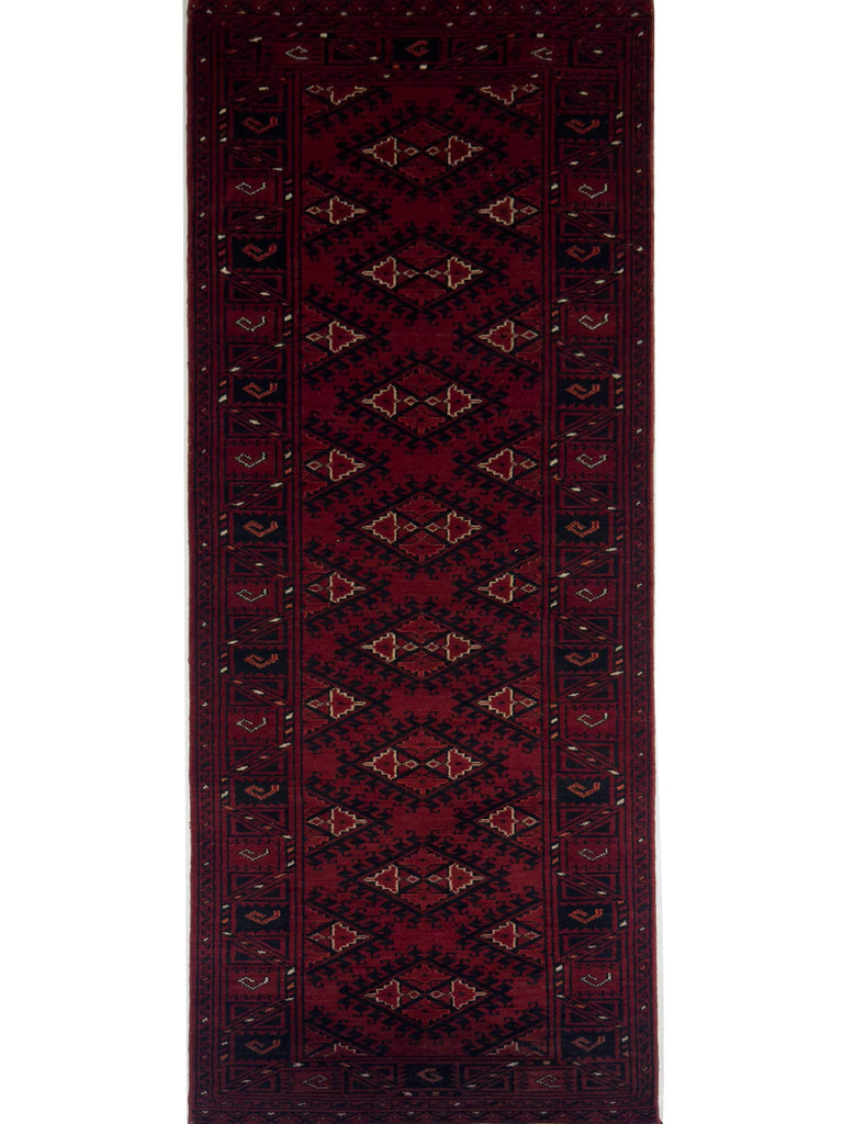 Afghan Tribal Runner - 2 x 9.5 ft