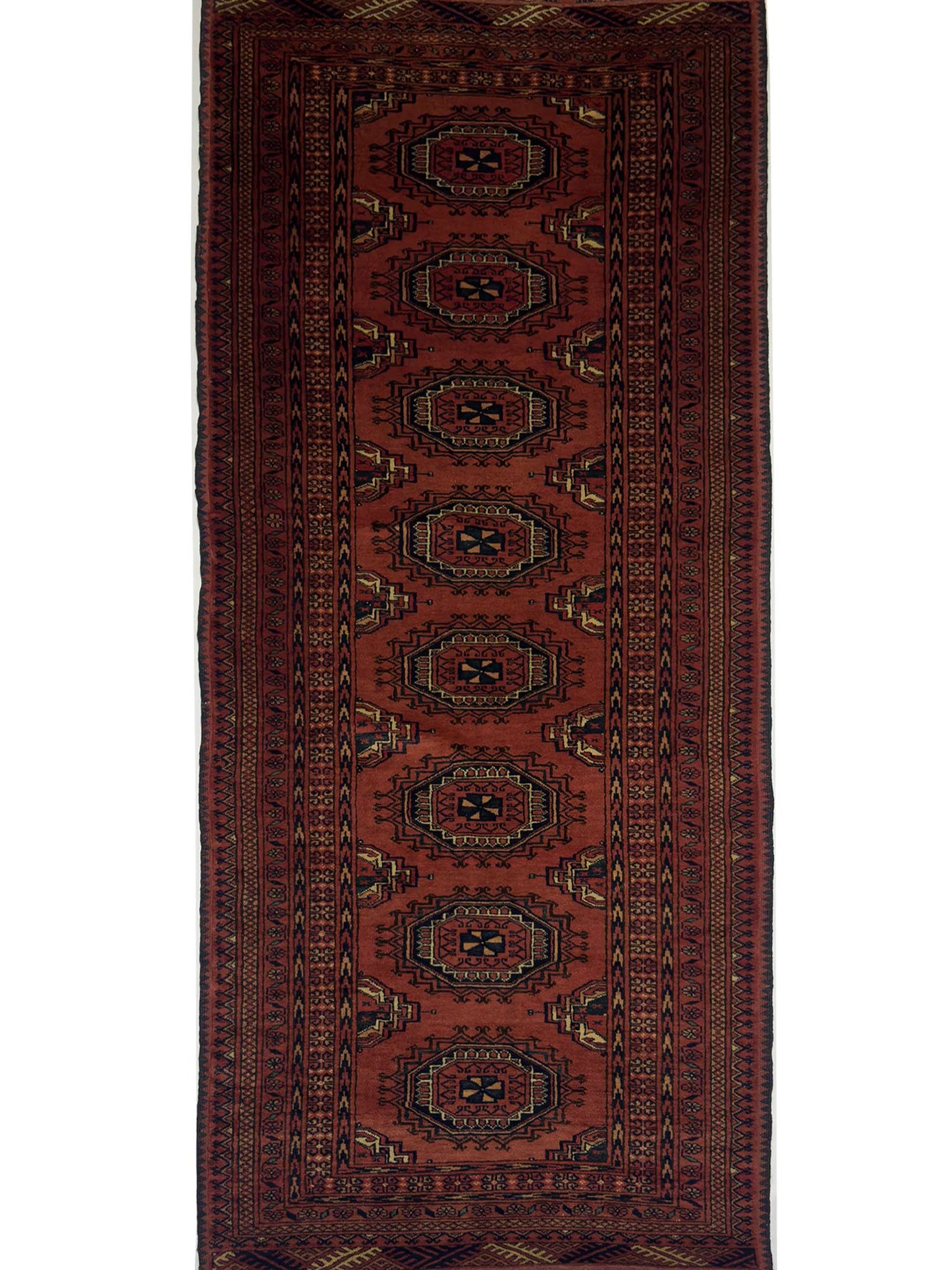 Afghan Sarouki Runner - 2.5 x 10 ft