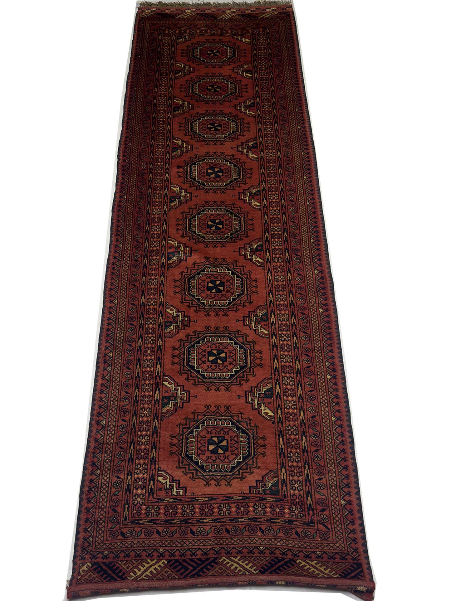 Afghan Sarouki Runner - 2.5 x 10 ft