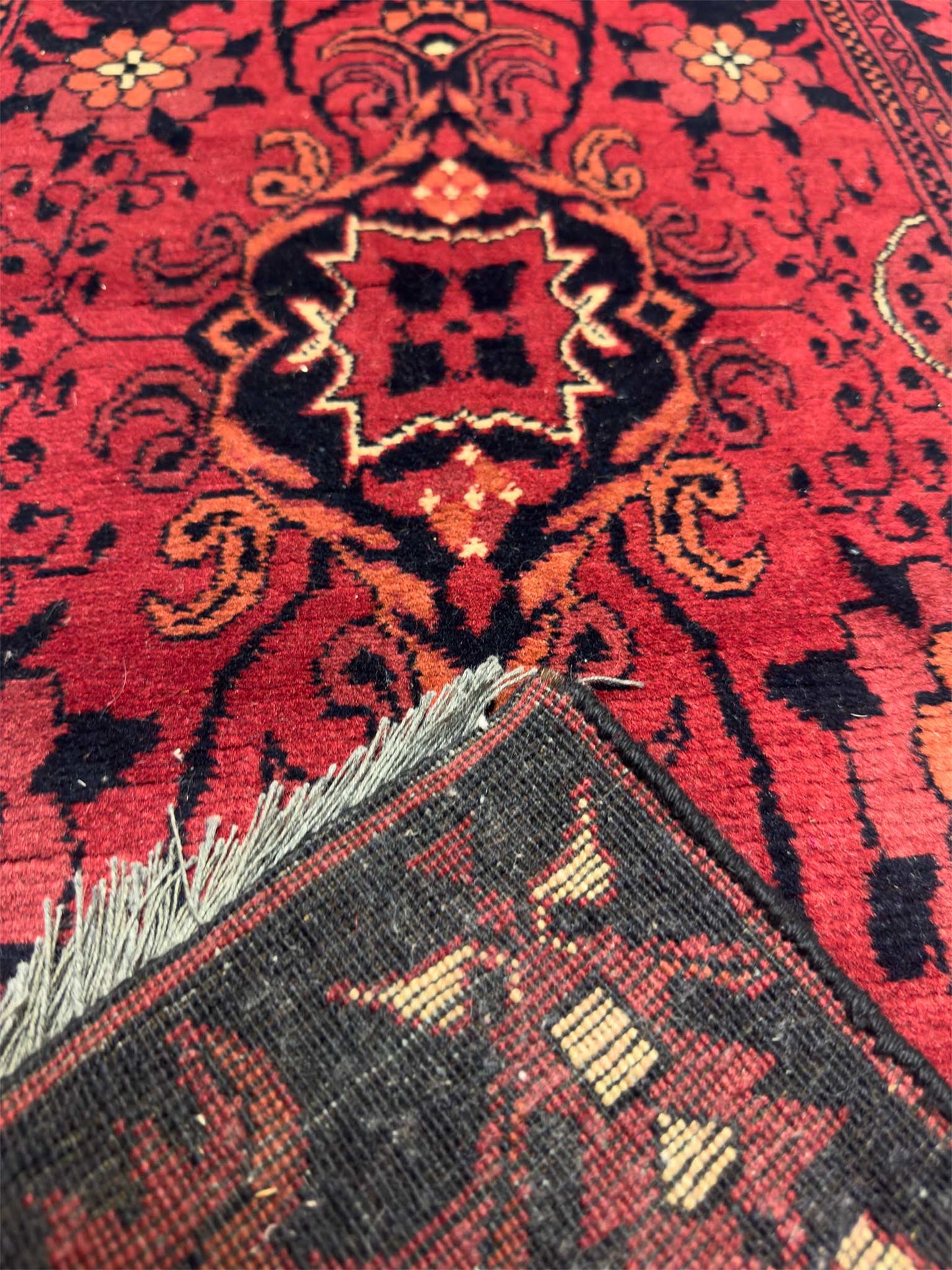Afghan Tribal Runner - 3 x 12 ft
