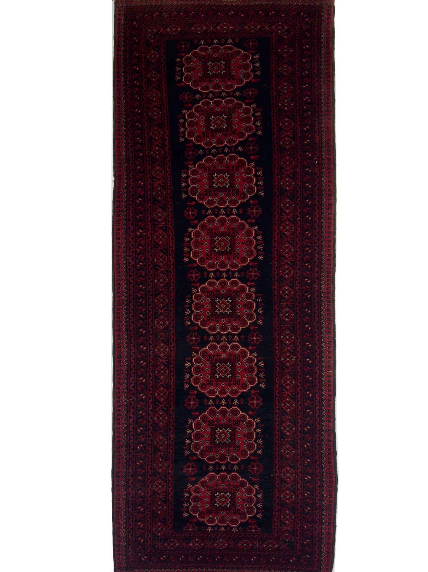 Afghan Tribal Runner - 2.5 x 10 ft