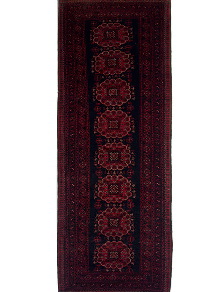 Afghan Tribal Runner - 2.5 x 10 ft