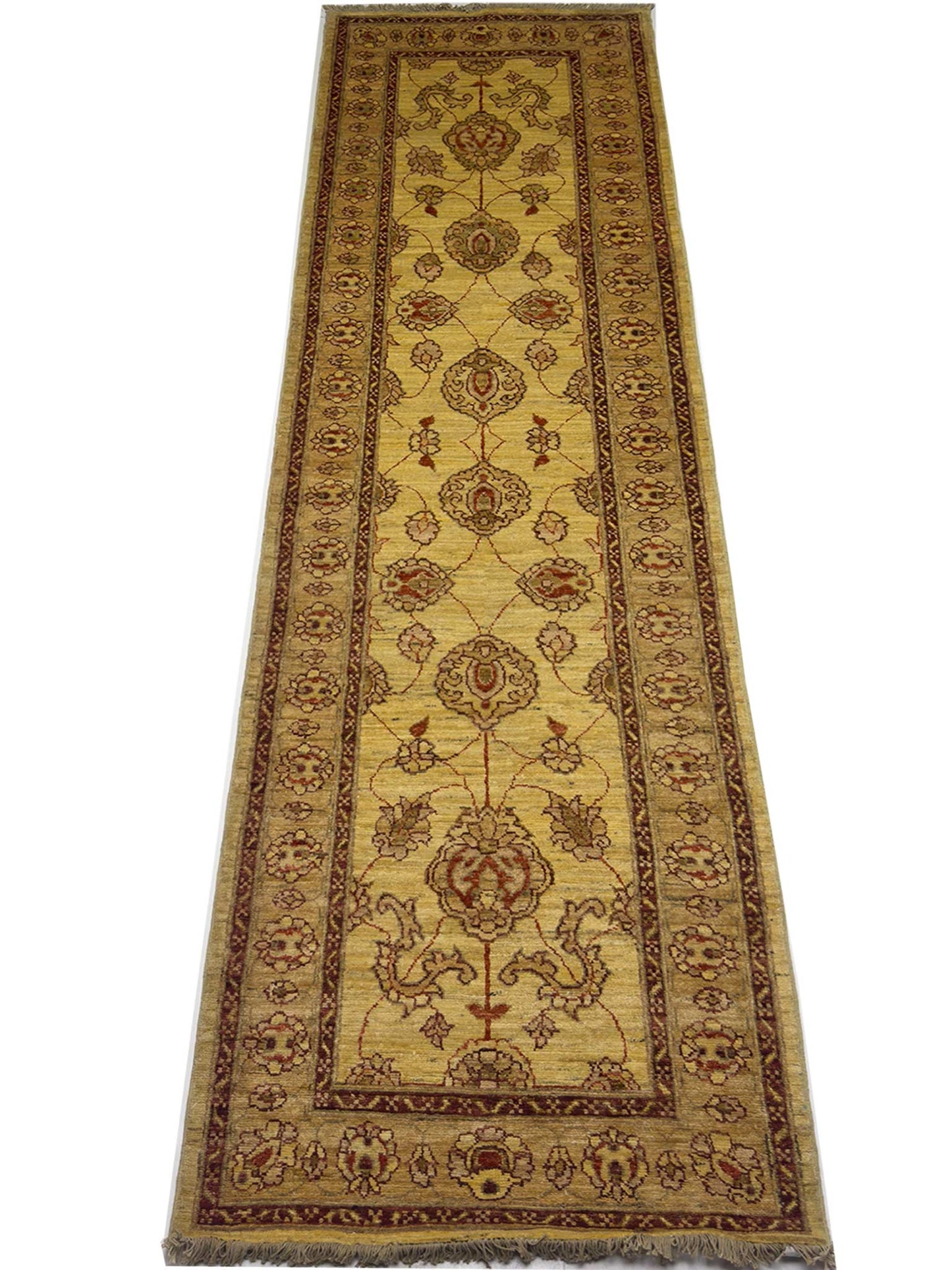 Afghan Chobbi Runner - 3 x 10 ft