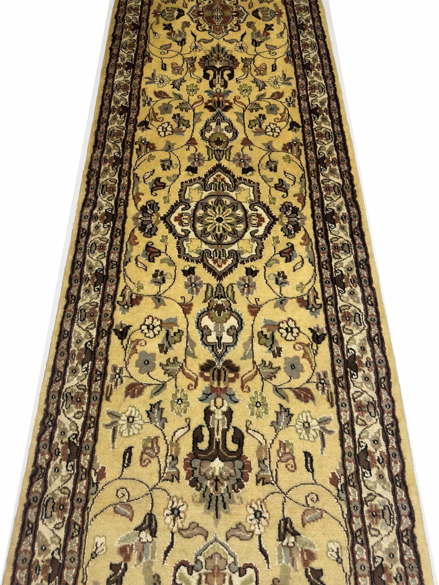 Persian Floral Runner - 2.5 x 14 ft