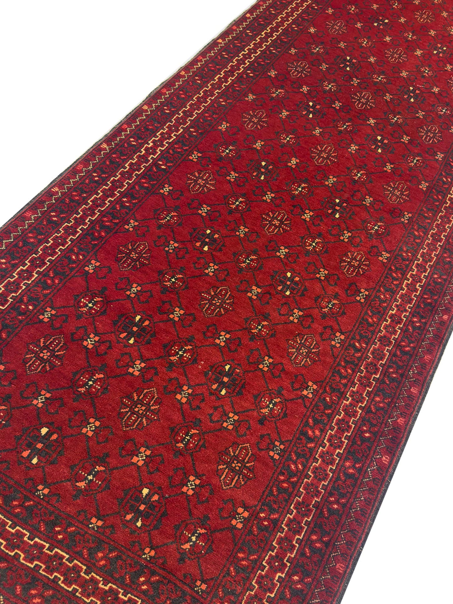 Afghan Tribal Runner - 2.5 x 10 ft