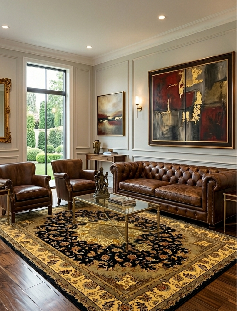 Royal Tabrez Rug - 4.5 x 7 ft