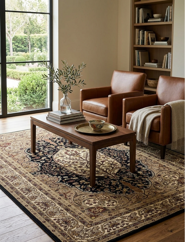 Modern Shajerkar Rug - 5 x 8 ft
