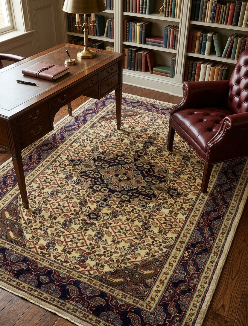 Mahi Medallion Rug - 4.5 x 6.5 ft