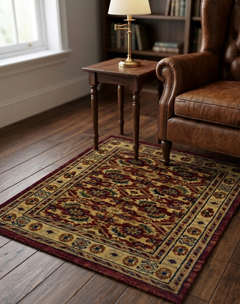 Chobi Herati Rug - 2 x 2 ft