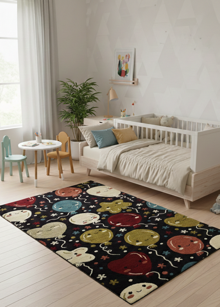 Modern Kids Rug - 3 x 5 ft