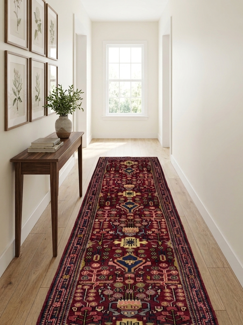 Pre-loved Persian Runner - 2 x 8.5 ft