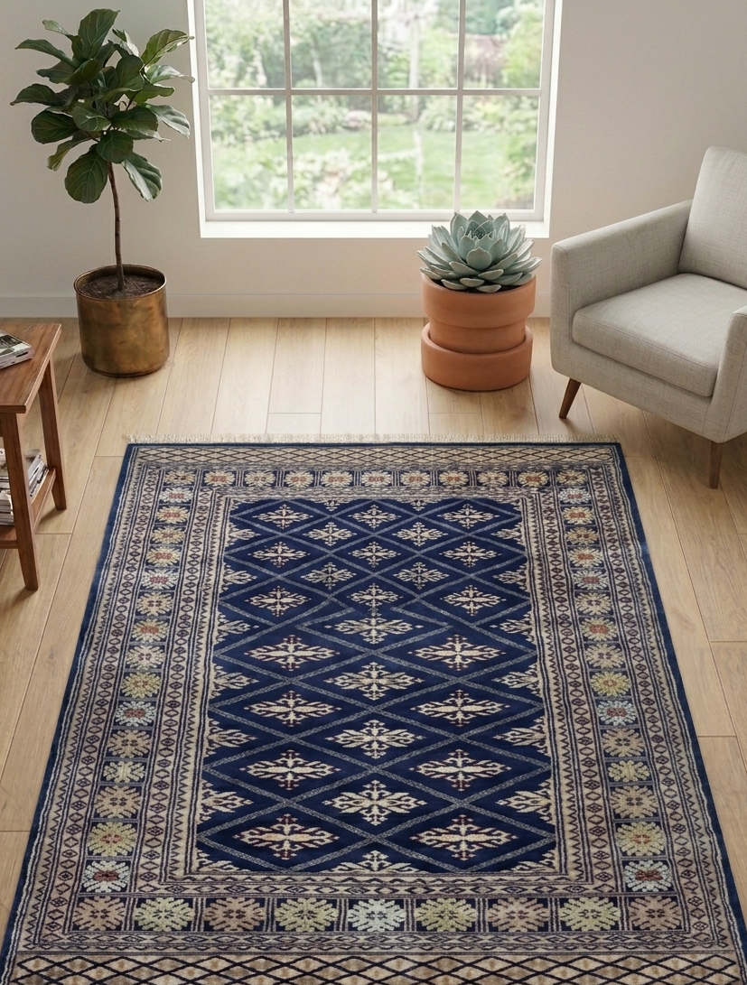 Chirri-Jaal Rug - 3 x 5 ft