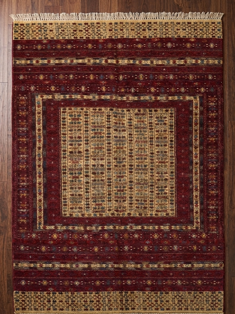 Afghan Soumak Kilm - 6 x 4 ft