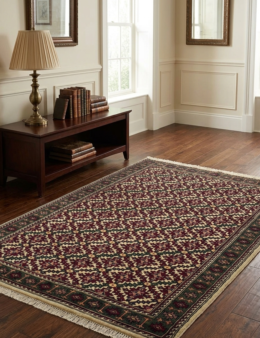 Oriental Osmalik Rug - 4 x 6 ft