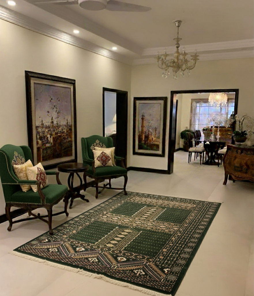 Ensi Bokhara Rug - 4 x 6 ft