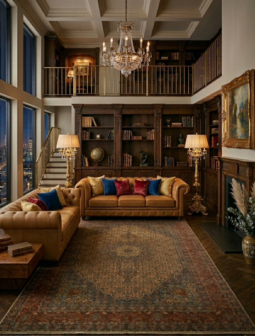 Mahi Tabrez Rug - 7 x 10 ft