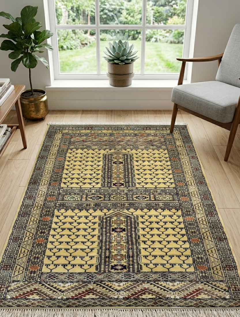 Hatchlu Ensi Rug - 3 x 5 ft