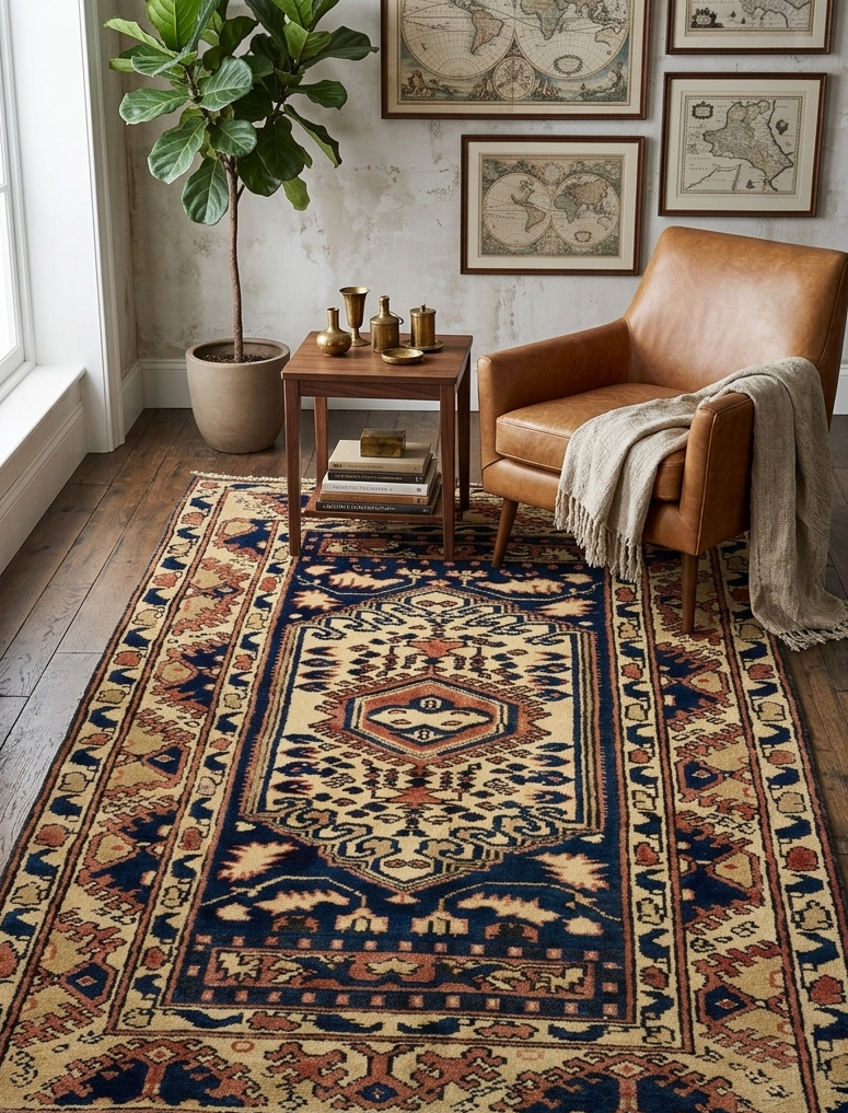 Pre-Loved Turkish Rug - 2.5 x 4 ft