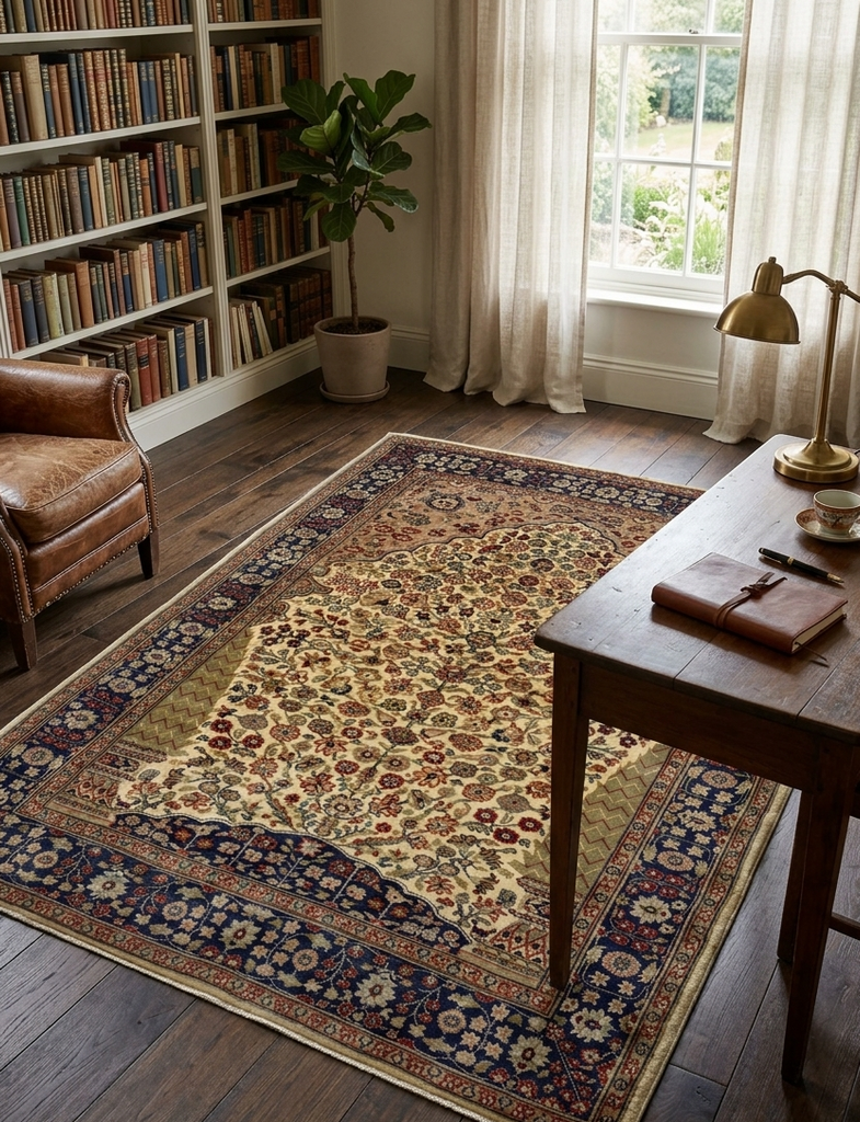 Tree of life Rug - 4.5 x 6.5 ft
