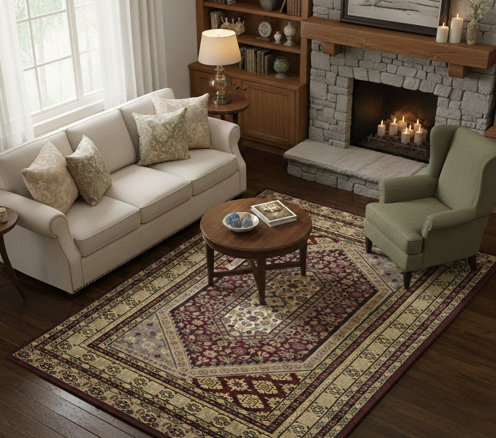 Mahi Senneh Rug - 6 x 4 ft