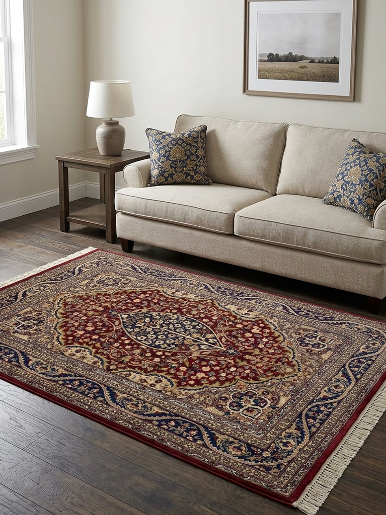 Modern Shajerkar Rug - 4.5 x 6.5 ft