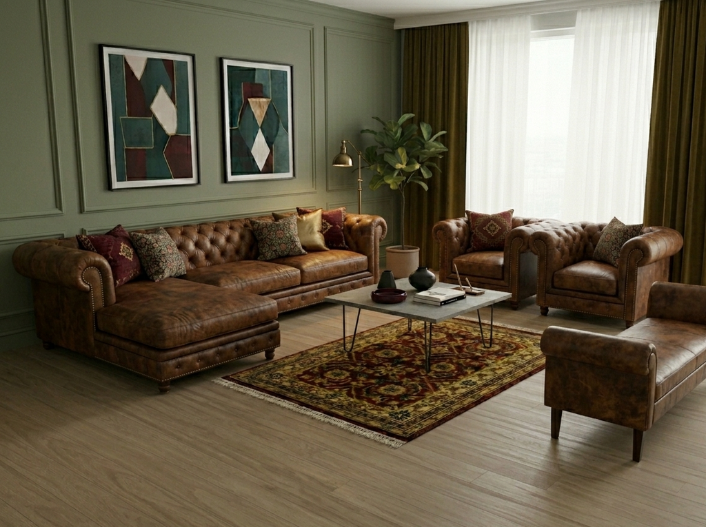 Chobbi Rug - 4 x 3 ft