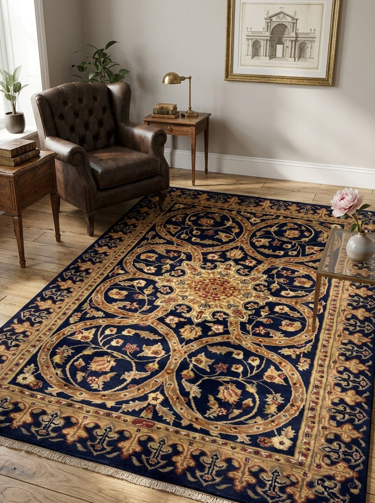 Modern Floral Rug - 4 x 6 ft