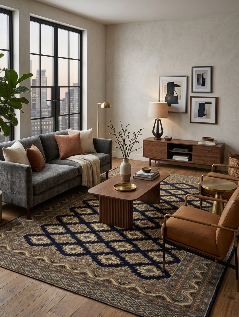 Jaldar Rug - 4 x 6 ft