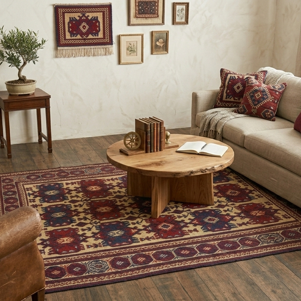 Afghan Tribal Kilim - 6 x 9 ft