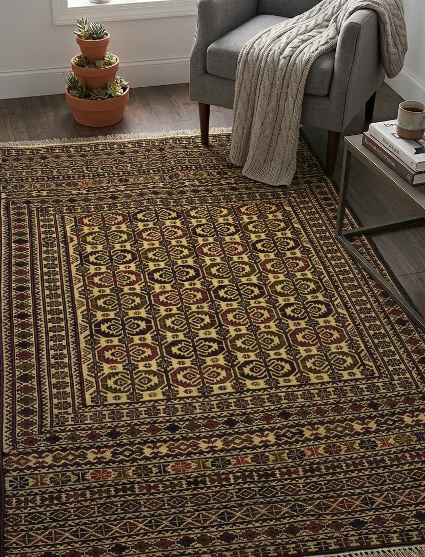Afghan Kilm Soumak - 3 x 5 ft