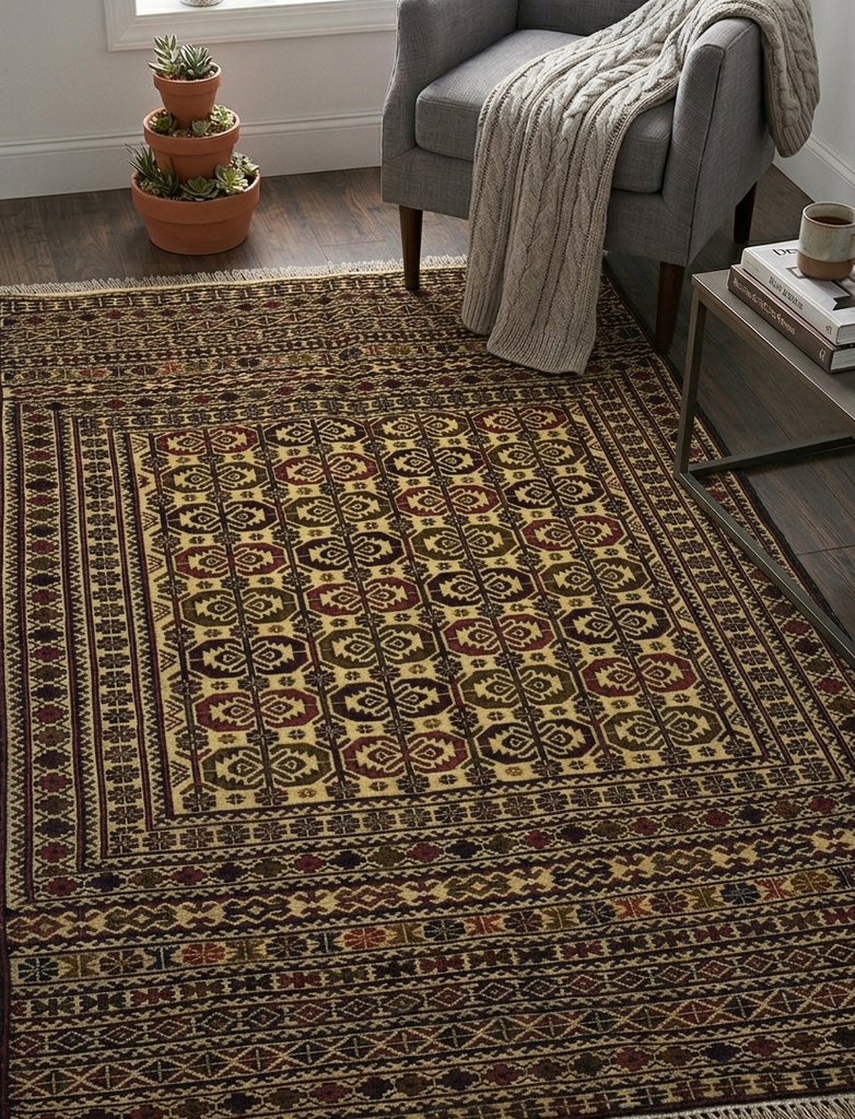Afghan Kilm Soumak - 3 x 5 ft