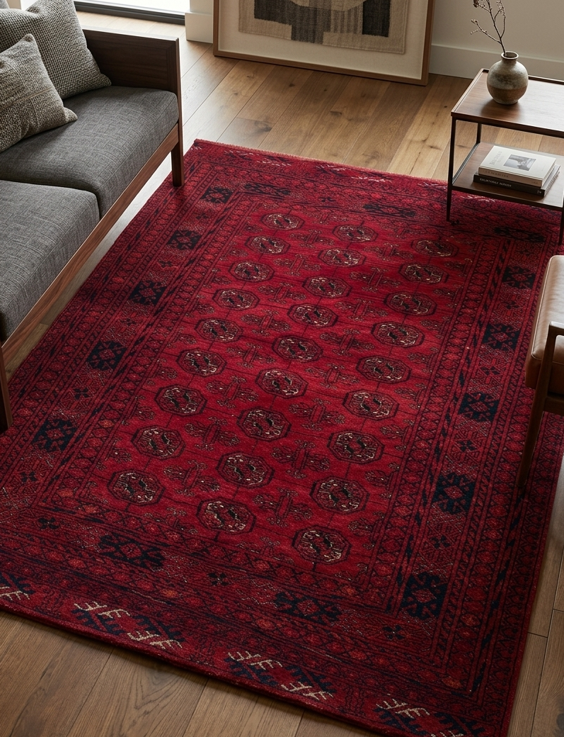 Original Tekke Rug - 2 x 3 ft