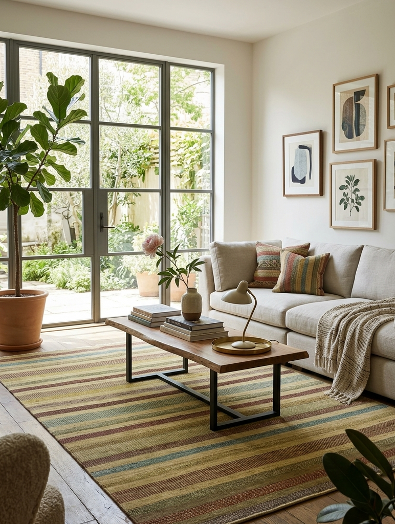 Modern Gabbeh Rug - 6 x 4 ft