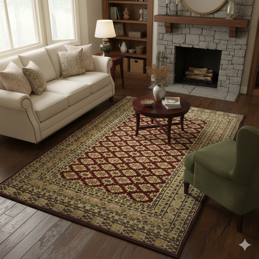 Jaldar Rug - 6 x 4 ft