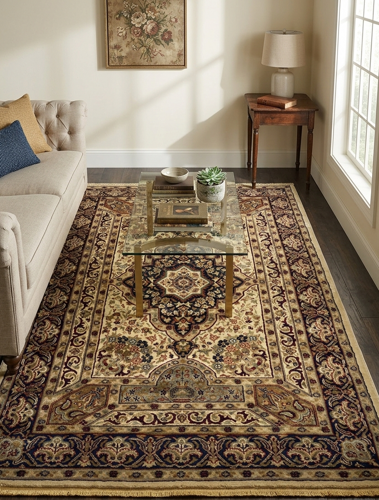 Medallion Rug - 4.5 x 7 ft