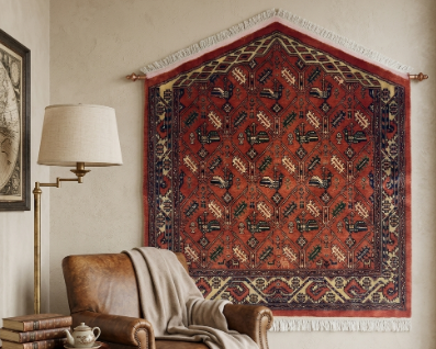 Oosmalik  Hanging Rug - 2.5 x 4 ft