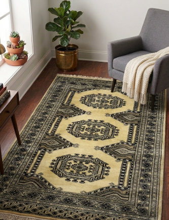 Oriental Sarouk Rug - 3 x 5 ft
